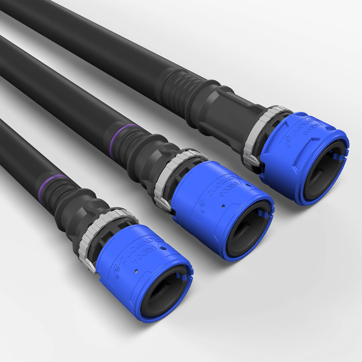 Advanced polymer Universal Quick Disconnects (UQDs) cables