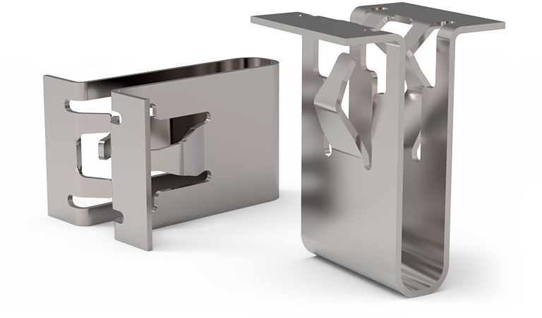 Hidden clip solutions streamline product assembly Hidden clip solutions streamline product assembly