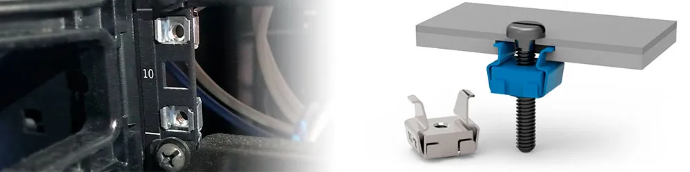 Expansion nuts and plastic push-in nuts