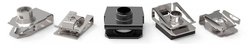 Panel edge nuts